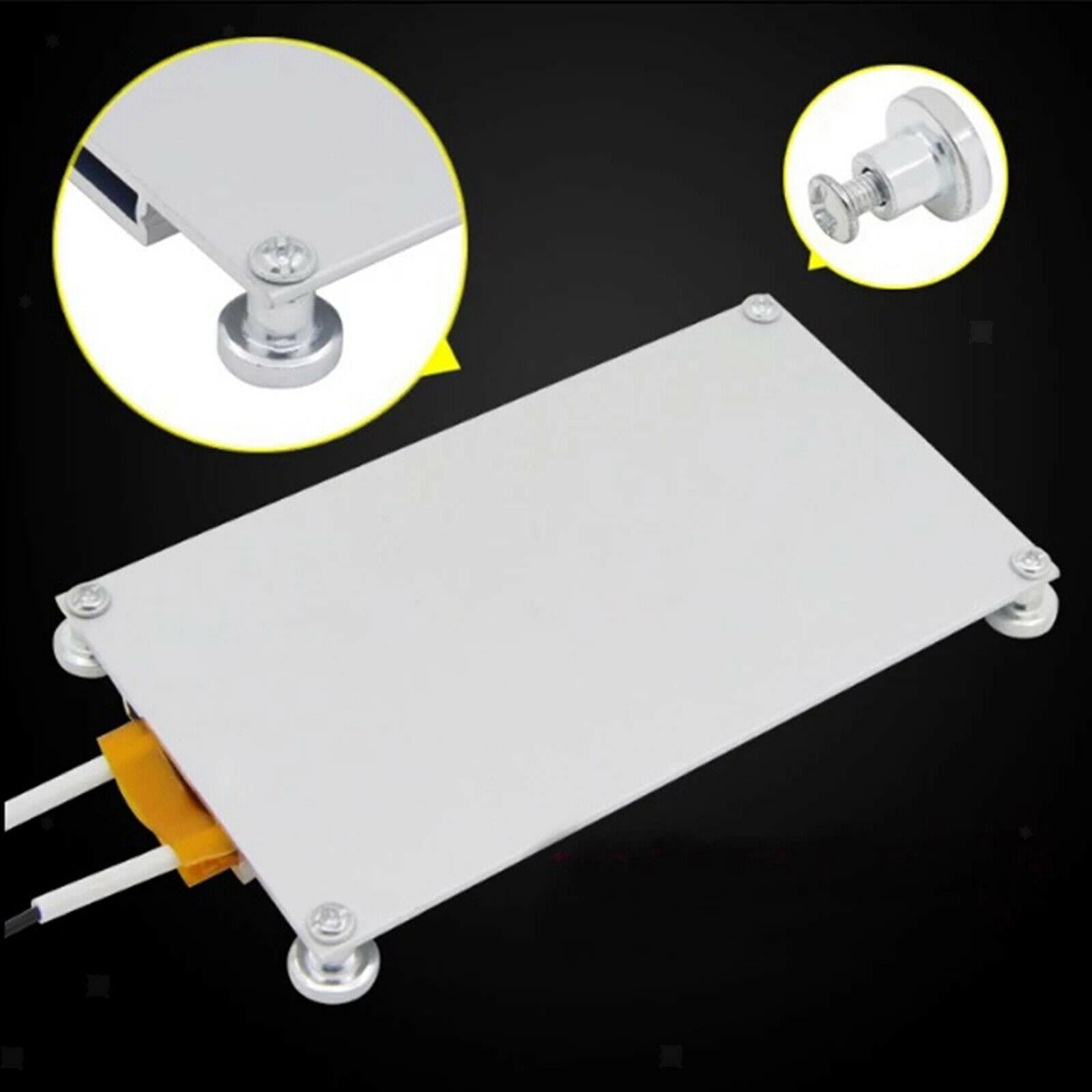 220V 360W Aluminum Copper LED Lamp Remover PTC Heating Plate DIY Project