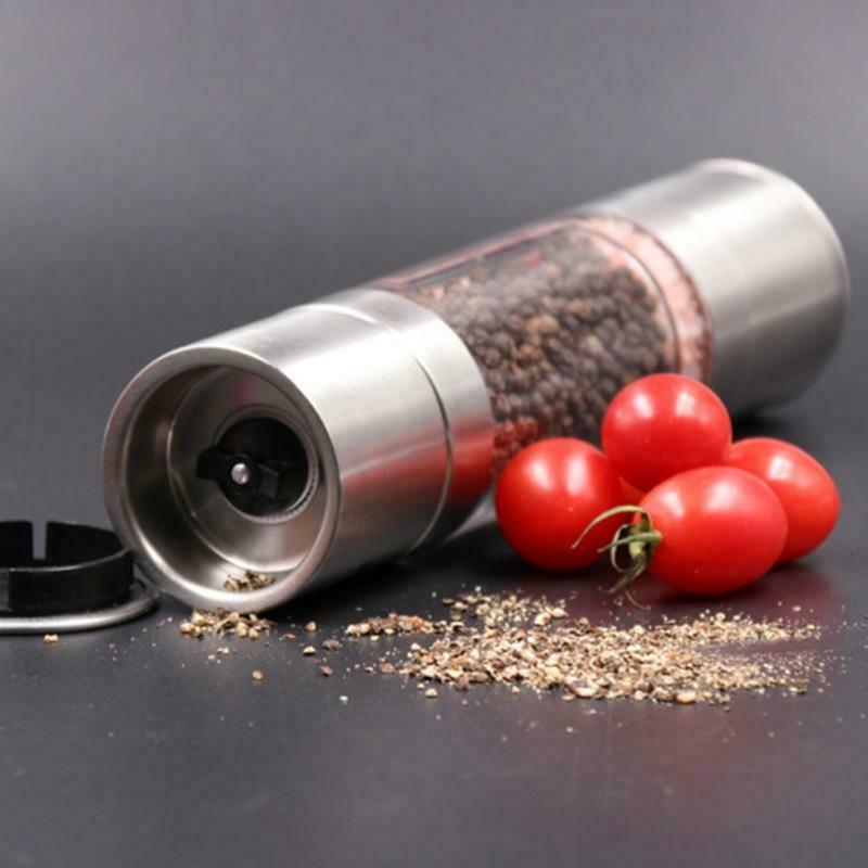 Manual Grinding Pepper Salt Mills Grinder Durable Kitchen Seasoning Tools