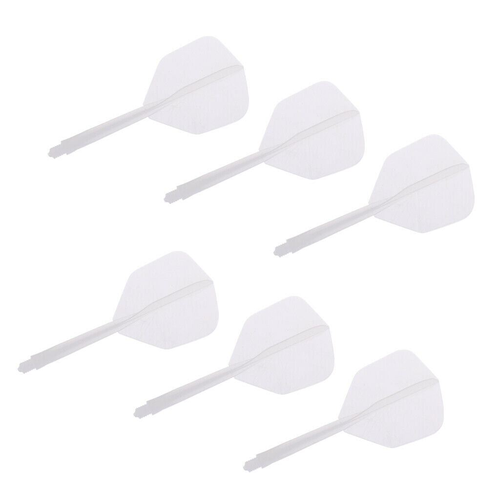 12Pcs Durable Lightweight 2BA Thread  Shafts With  Flights, 2 Colors