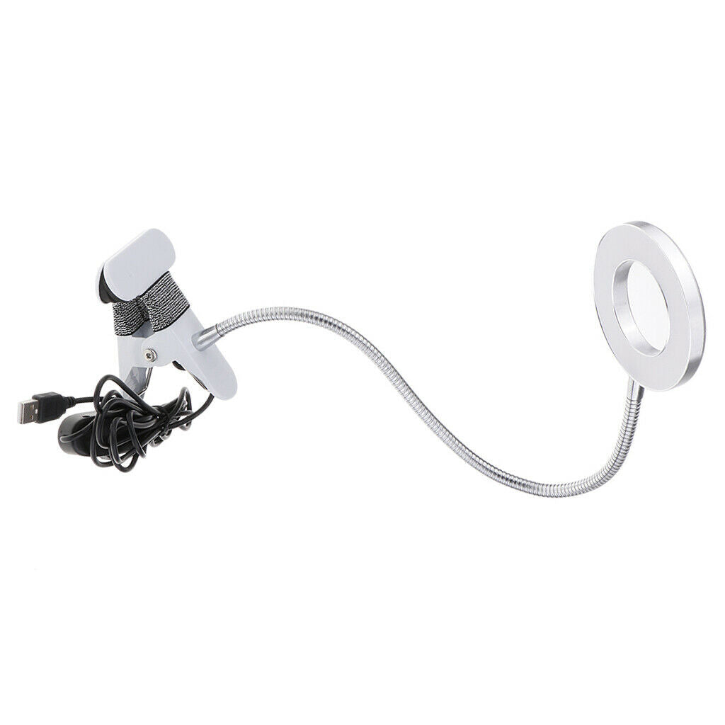 Pro Adjust Makeup Tattoo Lamp LED Clamp USB Nail Art Beauty Cold Warm Lamp