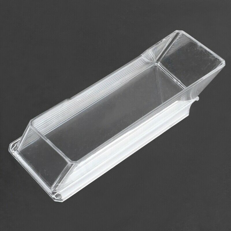 New Clear Desktop Business Card Holder Display Stand Acrylic Plastic Desk ShelK6