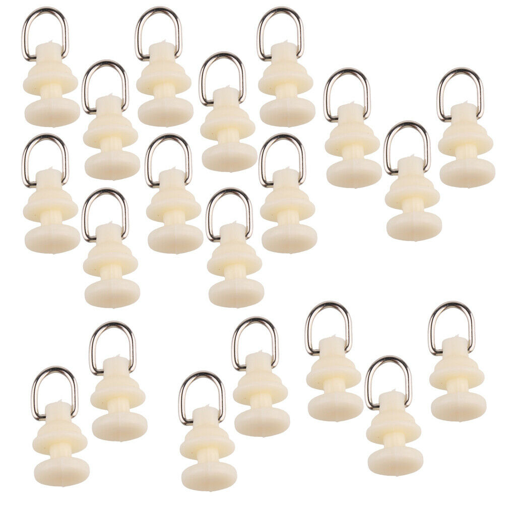 Set of 20 Hanging Hook  Ceiling in ABS Plastic