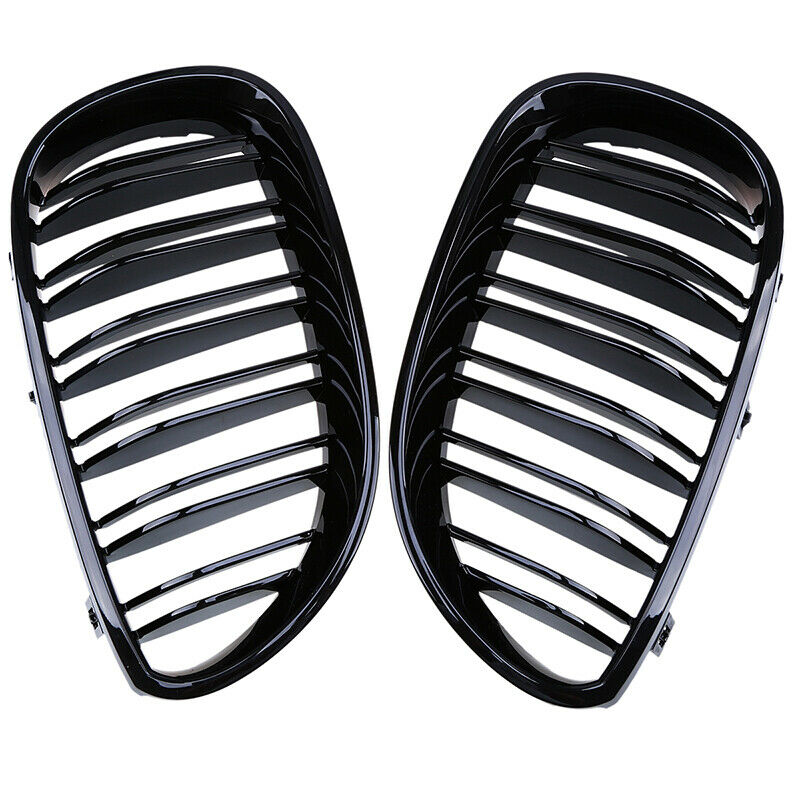 For BMW E60 61 528i 535i 525i 530i 530xi 545i M5 3-10 Front Kidney Grilles Grill
