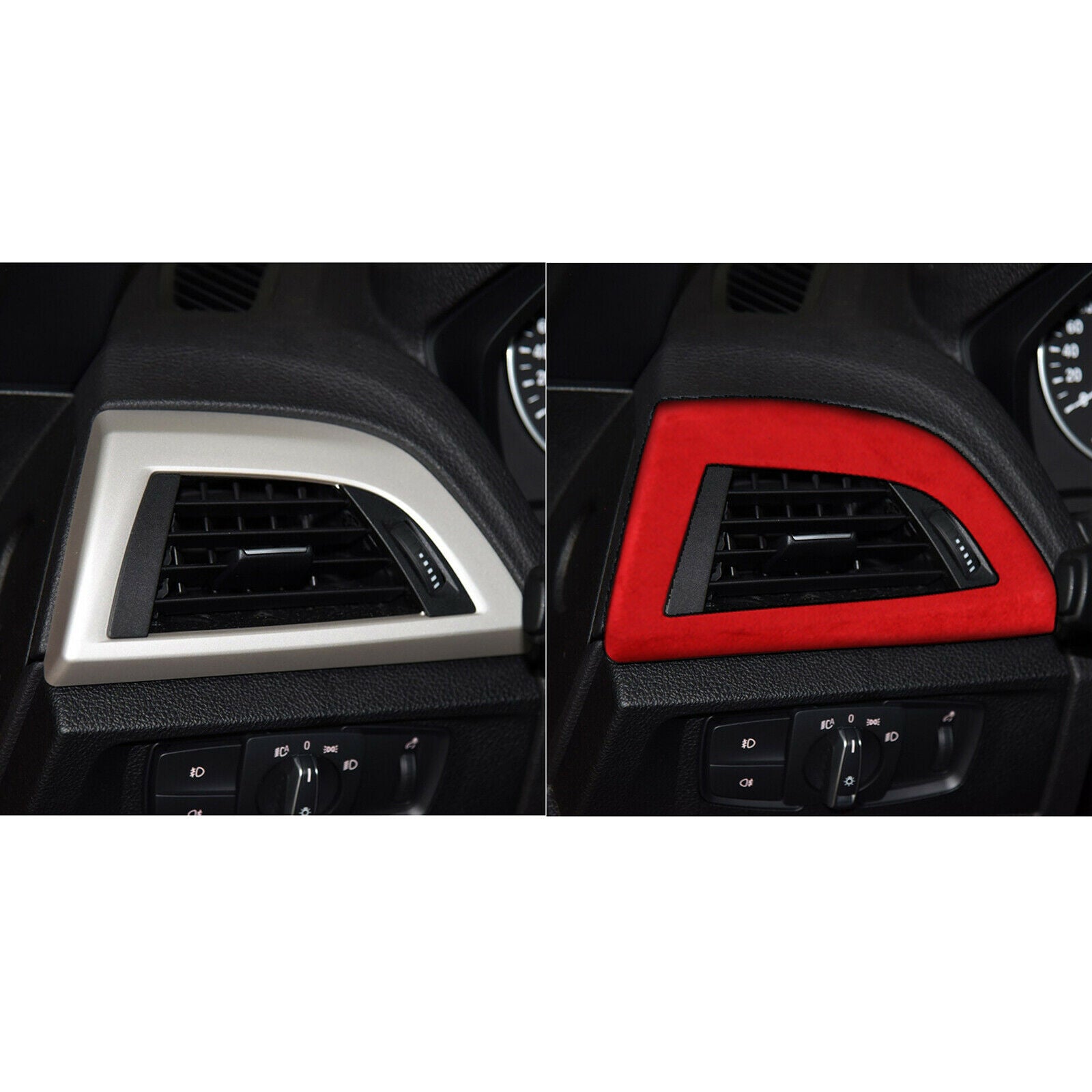 Dashboard Decals Stickers Compatible For BMW F23 1 Series 2 Series B,red