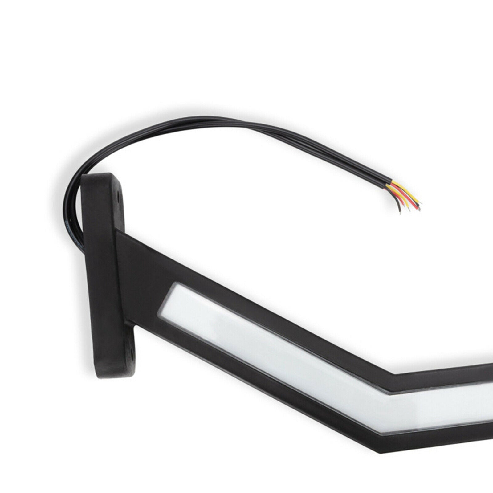 2Pcs LED Neon Stalk Side Marker Lights Lamp End Outline Lighting Waterproof