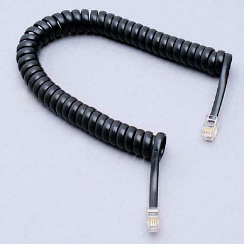 Home Office Telephone Phone Extension Cord Cable Male RJ11 4C Plug Cord 2m