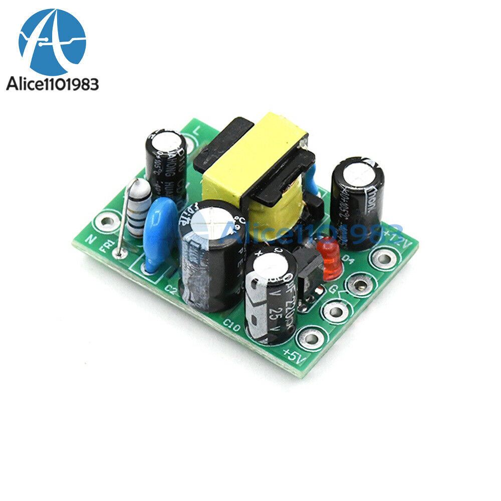 AC 110-220V To DC 5V 12V Switching Power Supply Module Isolation PCB Board