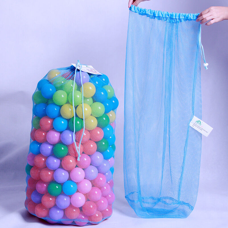 Kids Ball Pit Balls Storage Net Bag Toys Organizer for 200 Balls Without ba&WF