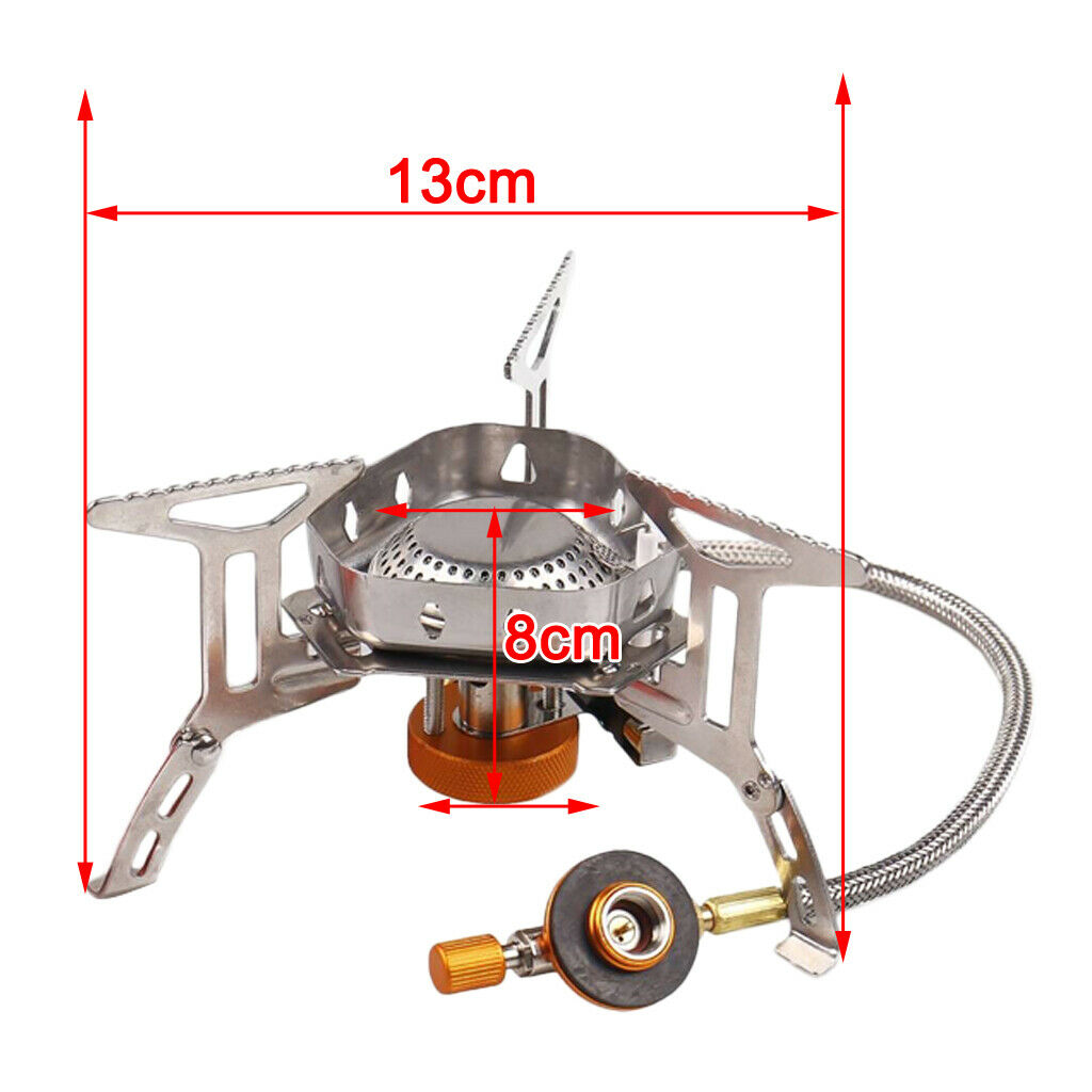 Outdoor Windproof Camping Gas Stove Split Furnace Stove Propane Burner