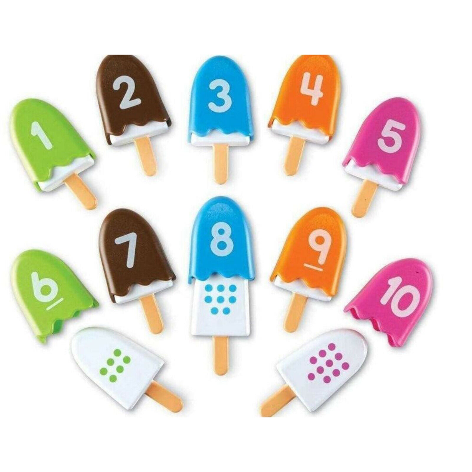 10x Number Matching Game Early Developmental Toys for Unisex Children