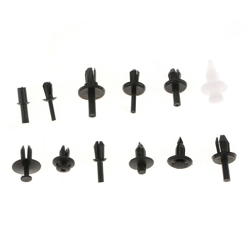 350 Pieces Assorted Car Carrier Plastic Rivets Attachment For Door Trim