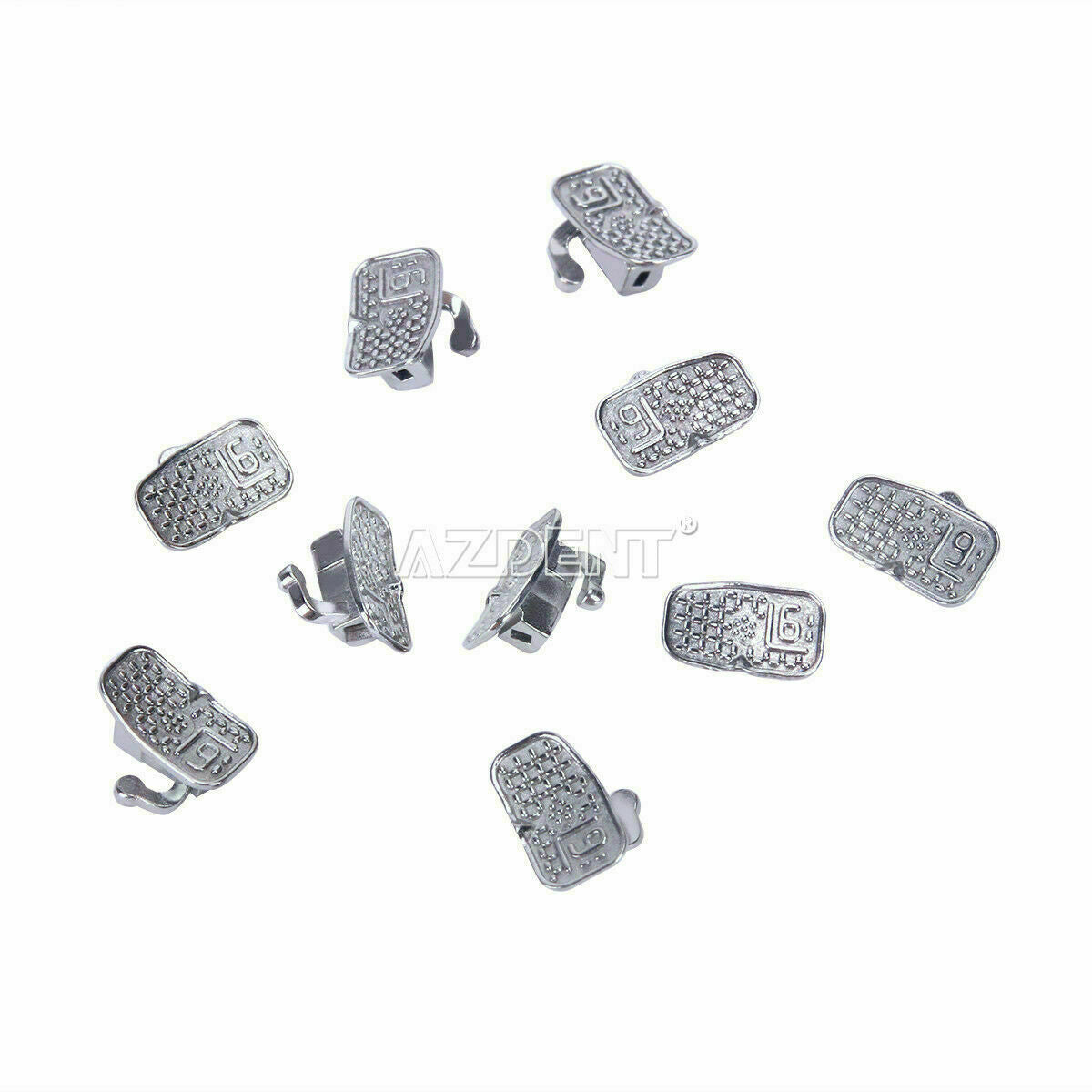 5 Box Orthodontic Buccal Tube Bondable Monoblock Roth 0.022 For 1st Molar AZDENT