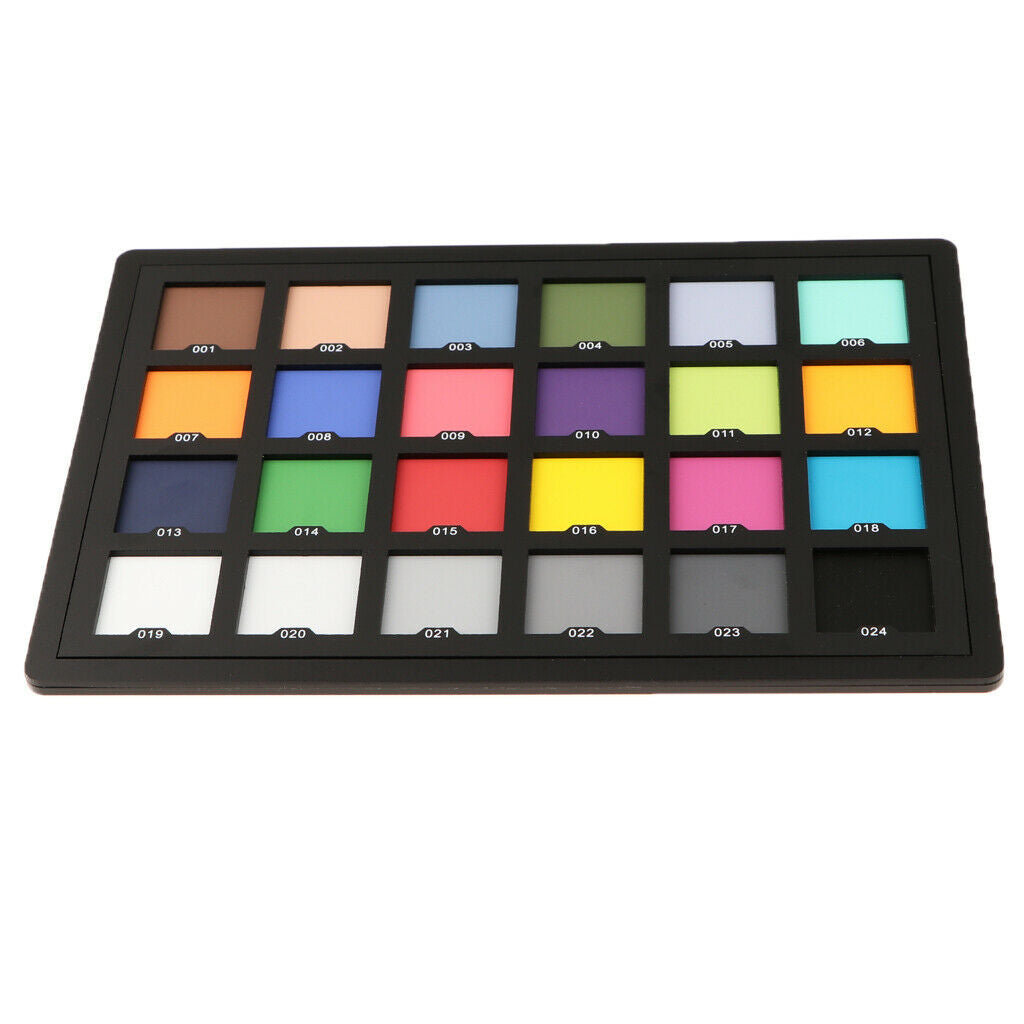 Professional Color Balancing Color Chart Board Palette Board 24