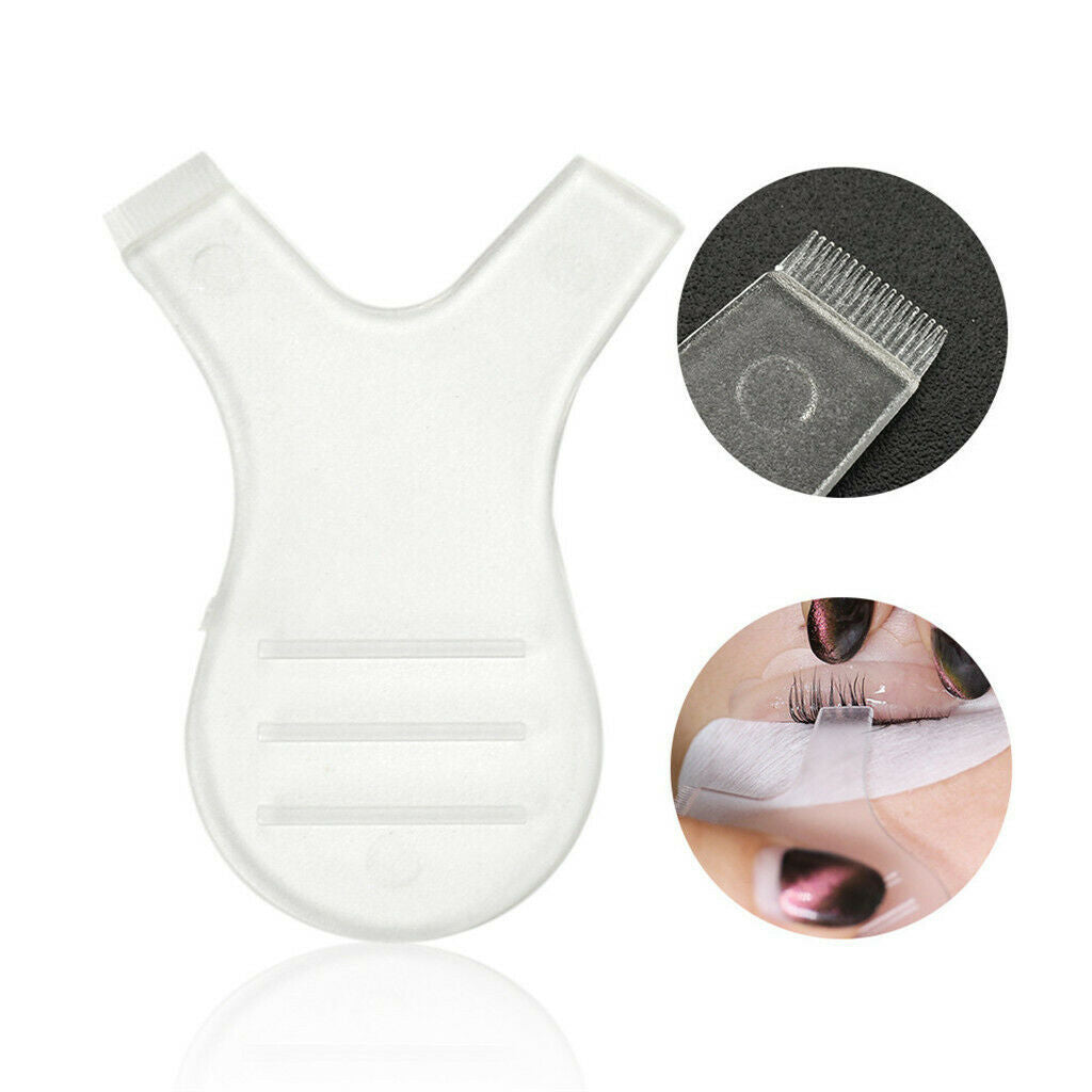 4X Eyelash Perming Cleaning Brushes Reusable Mini Grafting Extension Brush Pad