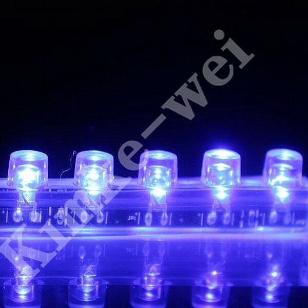 9cm Blue Car Flexible Waterproof LED Strip Light 12V