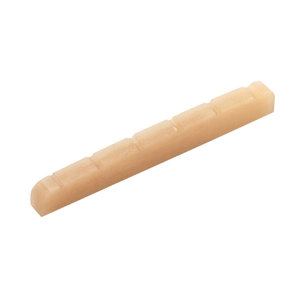1pc 42mm Guitar Camel Bone Nut Bridge Saddle for Guitar Parts Warm White