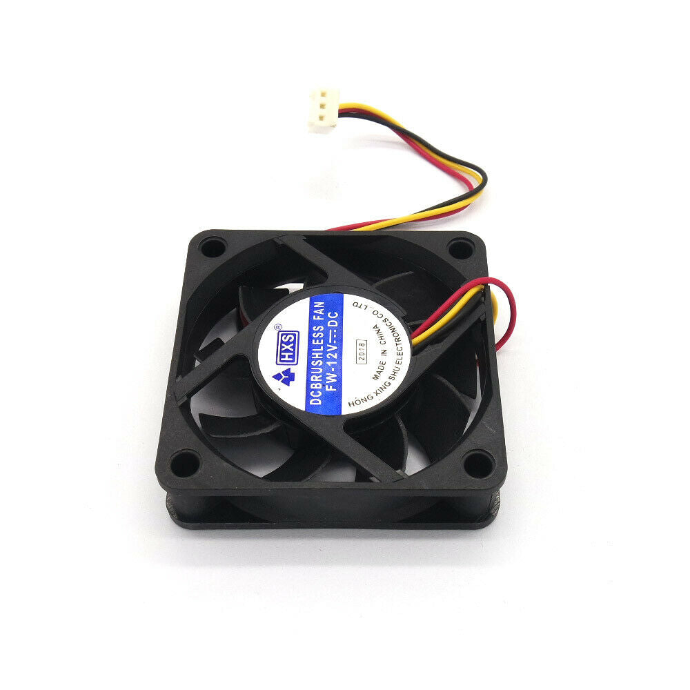 12V 3 Pin LYF 6 CM 60 MM X 15 MM 6010 Fan For PC CPU System Cooling Cool Fan GBM