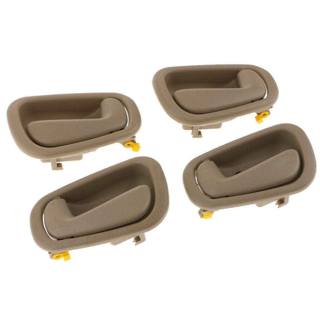 4x Beige Car Inside Interior Door Handle For 98-02  Corolla Chevrolet