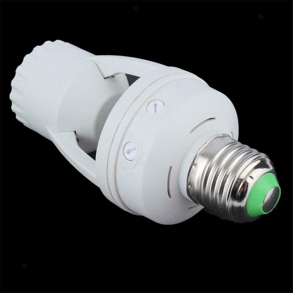 Infrared Sensor Detector Adjustable E27 LED Switch 360Â° for Corridors