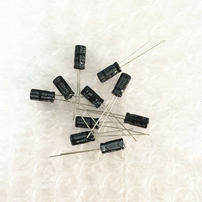 60pcs 12 Values 1uF-470uF Assorted Electrolytic Capacitor Assortment Kit Radial