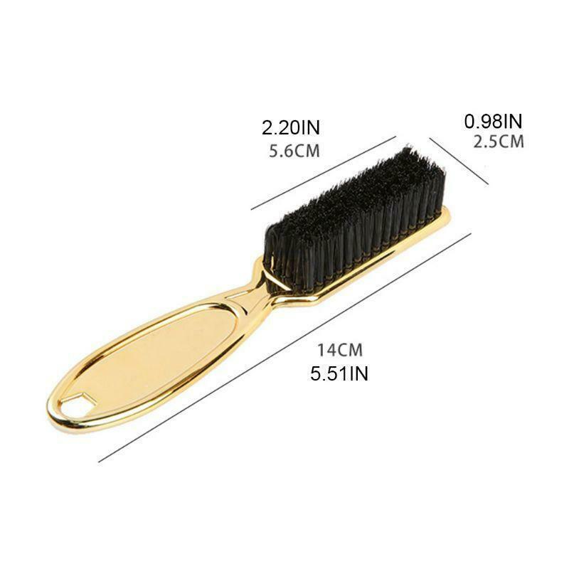 Beard Shaving Comb Soft Dusting Clean Retro Oil Hair Barber Plating Brush