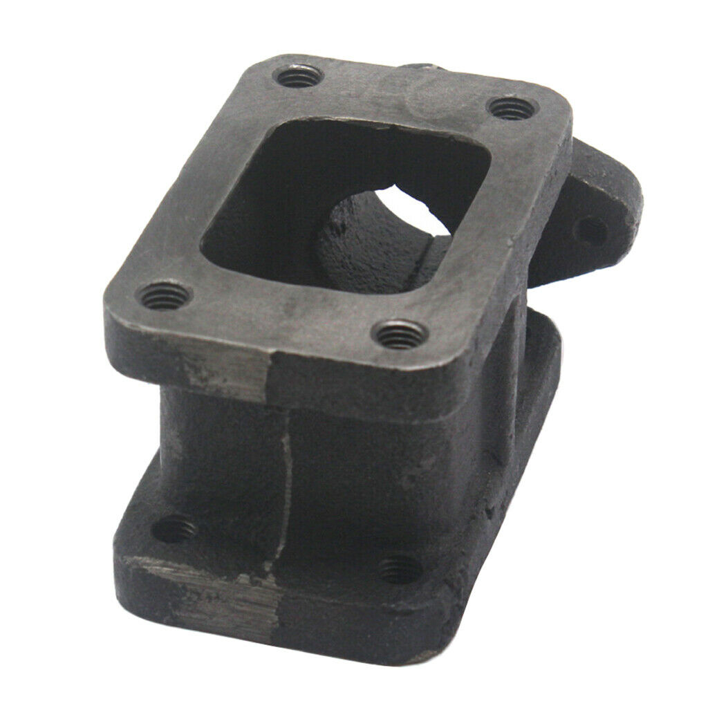 T3 to T3 Cast Iron Wastegate Flange Manifold Turbocharger Adapter, 38 Mm