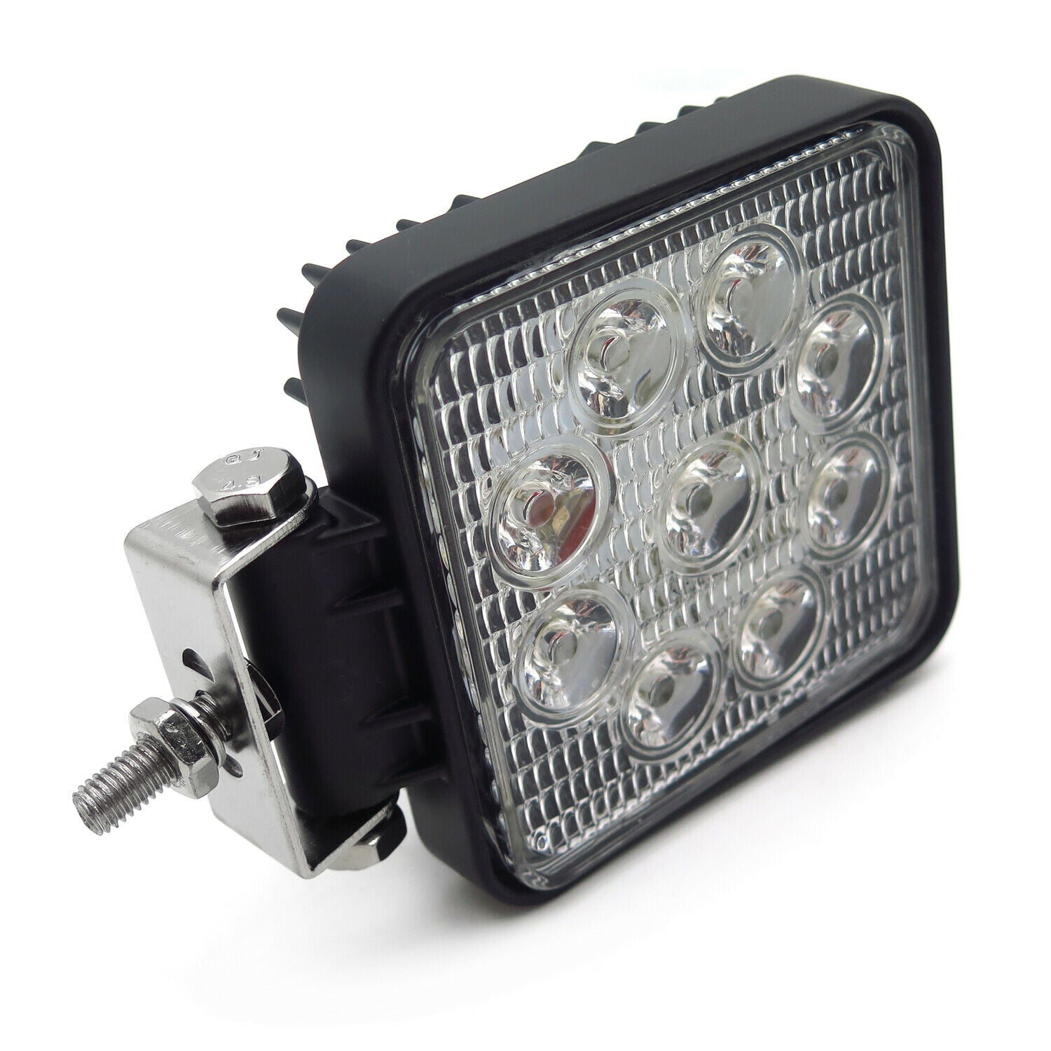 Square 27W Spot BEAM LED Off Road Work 9 LED Light 12V 24V USE SUV Car Truck