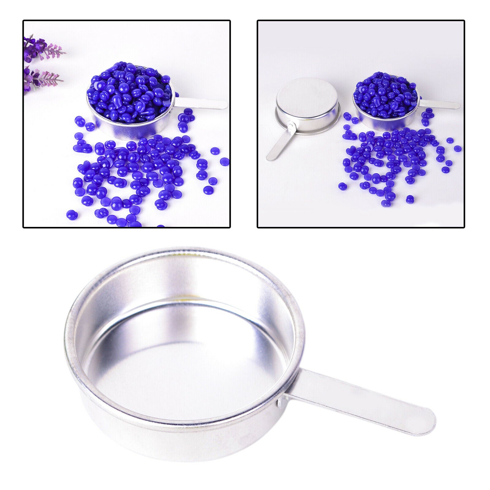 Depilatory Aluminum   Wax Pot Heater Wax Bead Melting Pot for Salon