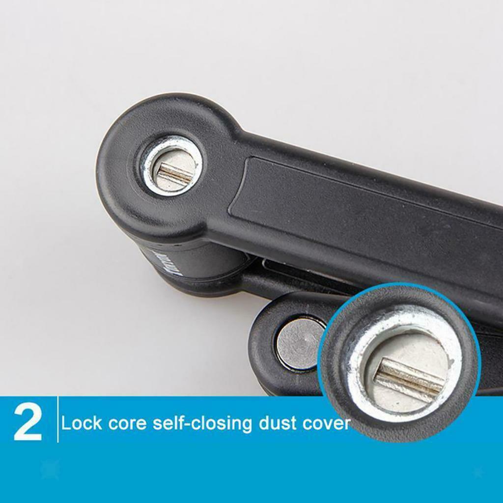 Anti-Theft Foldable Bicycle Lock for Motorcycle Electronic MTB Road Bike