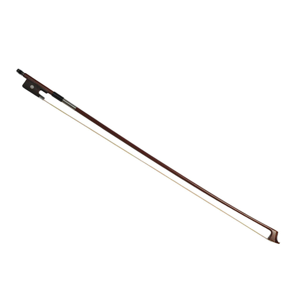 4/4 3/4 1/2 1/4 1/8 Brazil Wood Cello Bows Horsehair String for Beginners - as