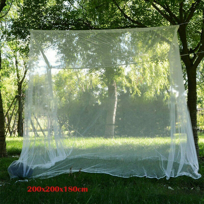 Mosquito Net White Durable Portable Outdoor Travel Hiking Camping Insect Netting