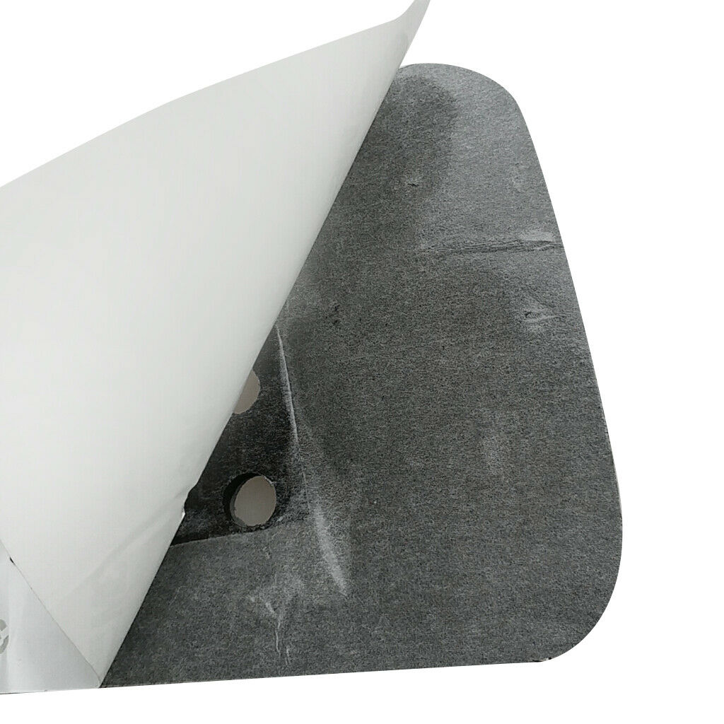 5 Pieces Square Grooved EVA Surfboard   Traction Deck Grip Tail Pad Gray