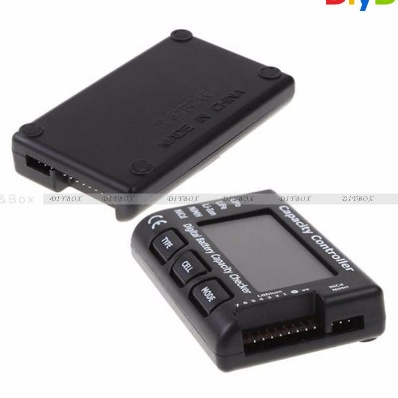 RC CellMeter-7 Digital Battery Capacity Checker Fr LiPo LiFe Li-ion Nicd NiMH D