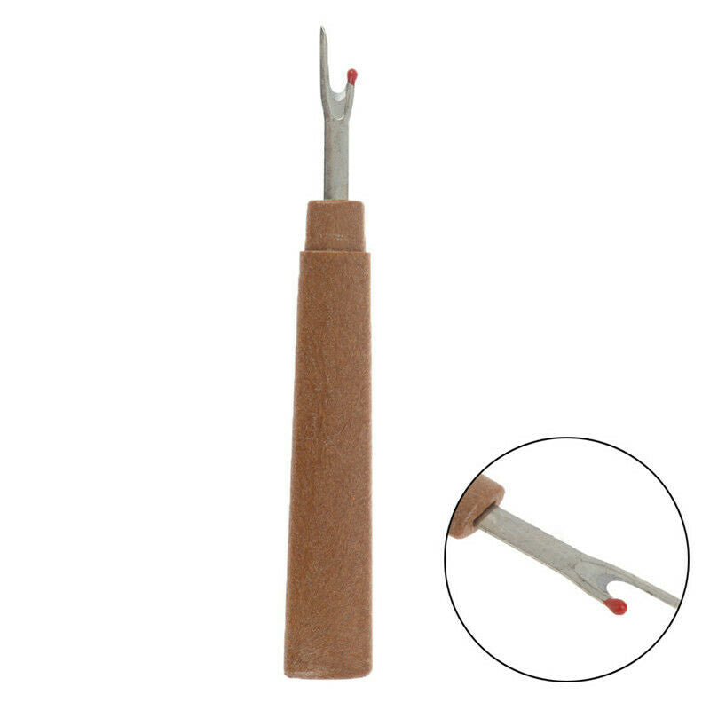 Steel Wood Handle Craft Thread Cutter Seam Ripper Stitch Needle Arts SewinA Rf