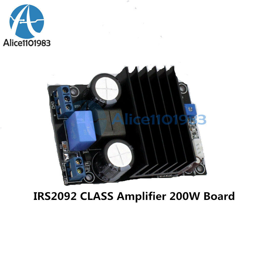 IRS2092 CLASS D Audio Power Amplifier AMP Kit 200W MONO Assembled Board Module