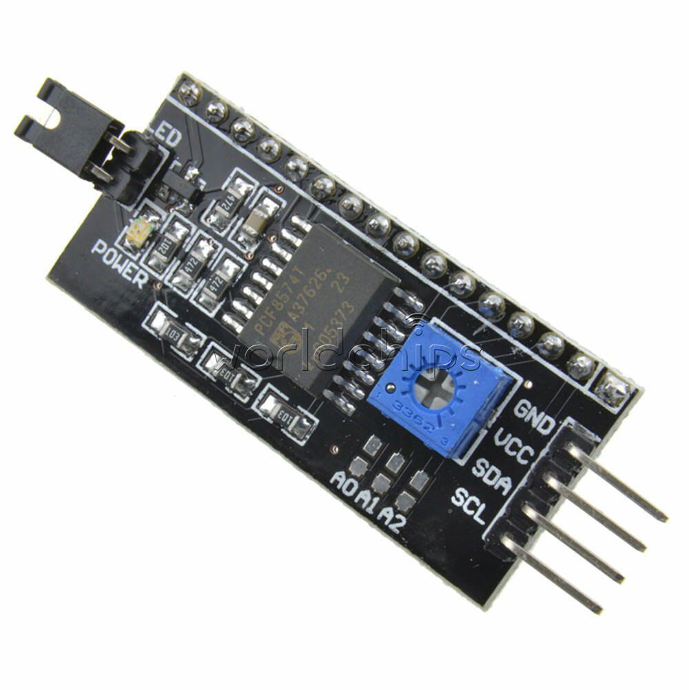 2004 20x4 LCD Blue Display Module +IIC/TWI/SPI Interface Board 5V 1602LCD I2C