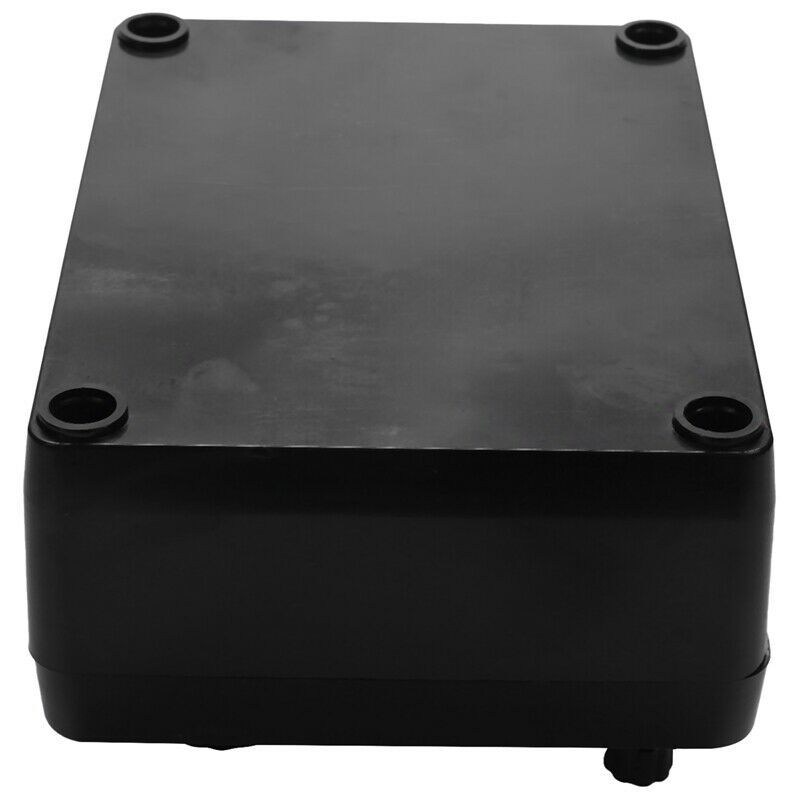 Black Resistance Box Iron Variable Decade Resistor Resistance Box 0-9999.9 OhmV4
