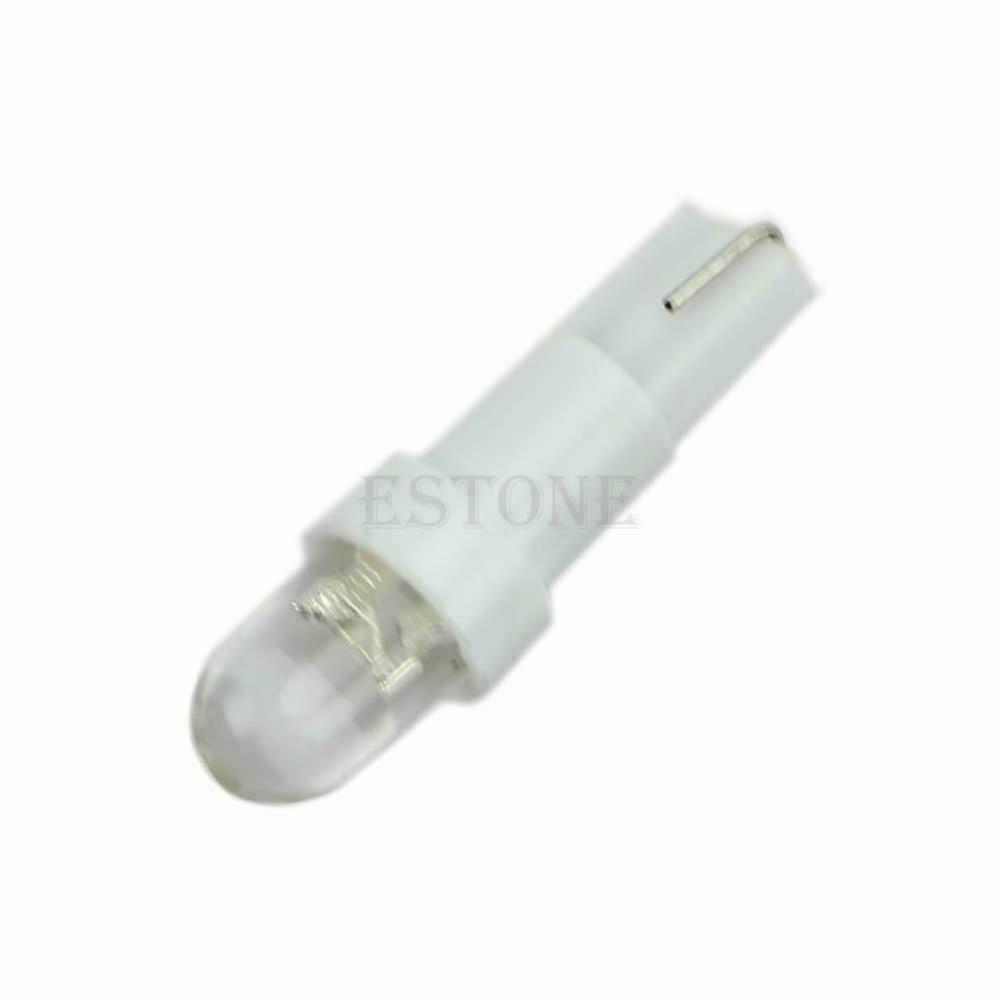 10pcs T5 LED Bulbs For Trunk Lights, Side Marker Lights