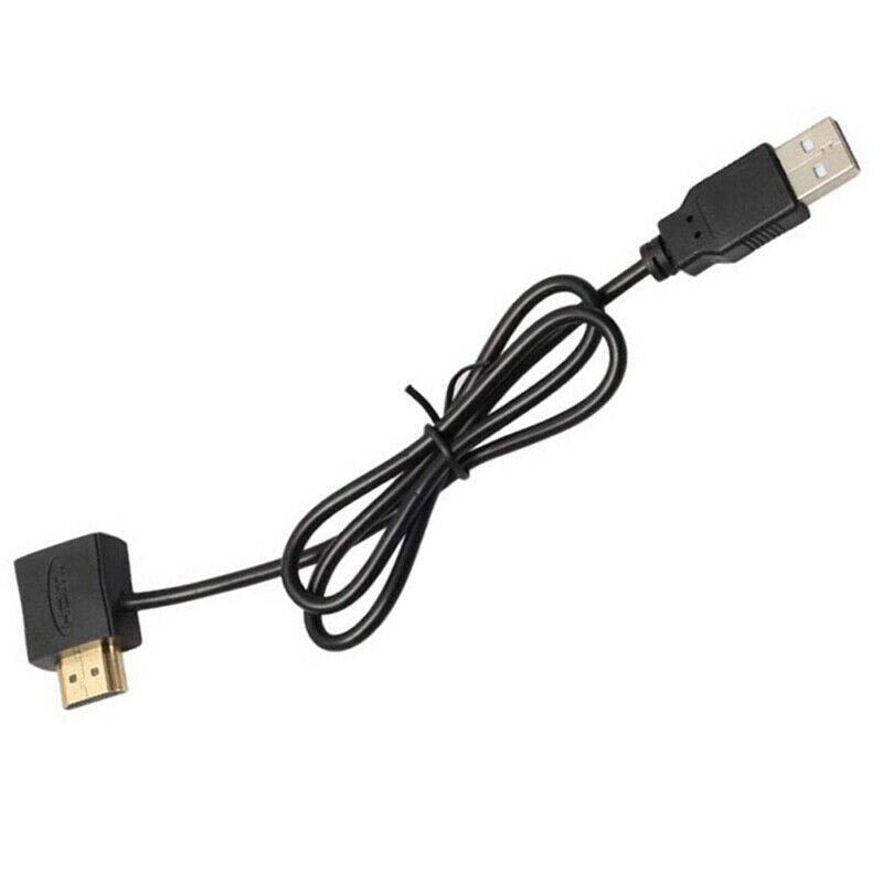 HDMI Male To Female Adapter with USB Power Supply Connector Converter Cable US
