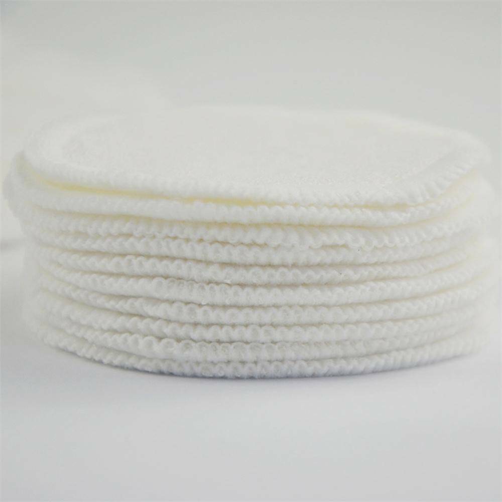12X Reusable Face Cleansing Pad Bamboo Cotton Makeup Remover Pads Face Wipes Kit