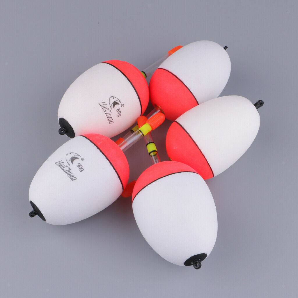 10pcs Luminous Fishing Bobbers Light Stick EVA Foam Float Floating Tube Buoy
