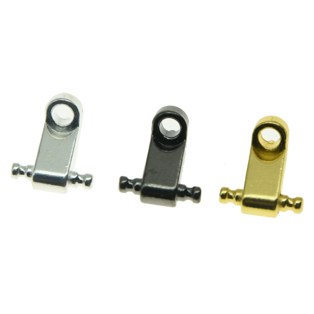 Set of 2 Black Guitar String Tree Retainer Guide for Fender American Strat Tele