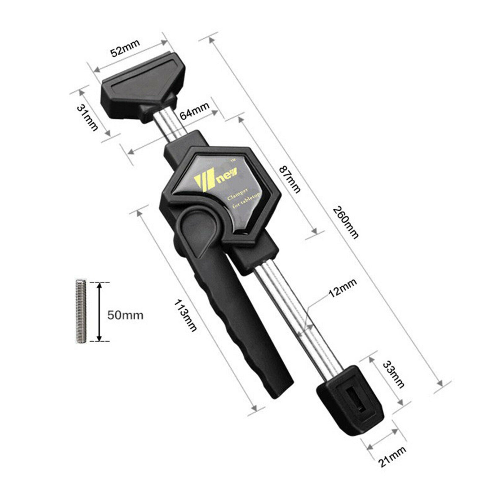 Quick Grip Clamps Bar Clamps for Woodwork Multi-functional Woodworking Clamp for