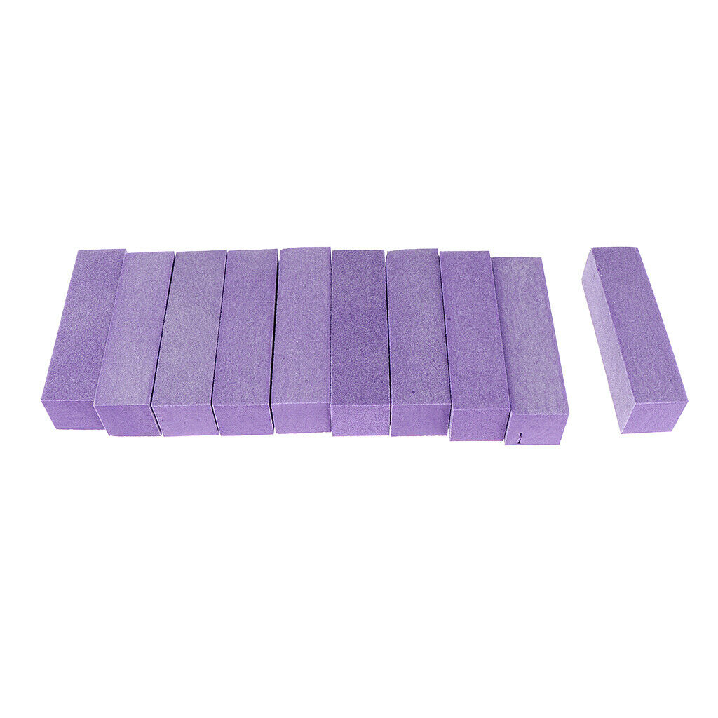 30 Pieces Sanding Nail Polisher Polish Buffer Block Manicure Tools 3 Colors