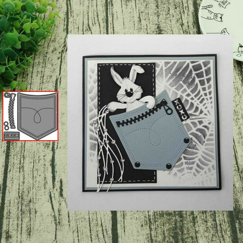 Pocket DIY Metal Cutting Die Stencil Scrapbooking Photo Stamp Album Craft Decor