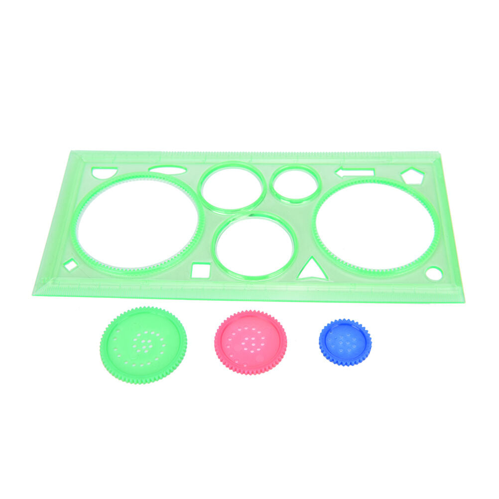 1x Spirograph Geometric Ruler Drafting Tool Stationery For Student Drawin.l8