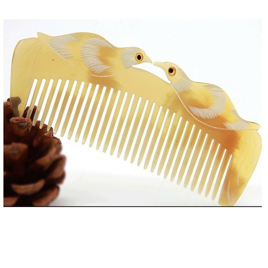 Handmade Hair Beard Comb, Anti-Static Massage Comb, Palm Travel Scalp Massager,