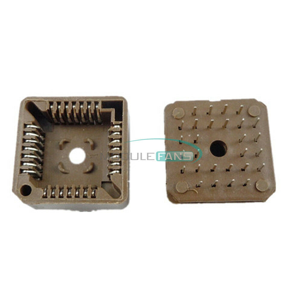 5PCS PLCC28 DIP IC Socket Straight 28 pins s755 M