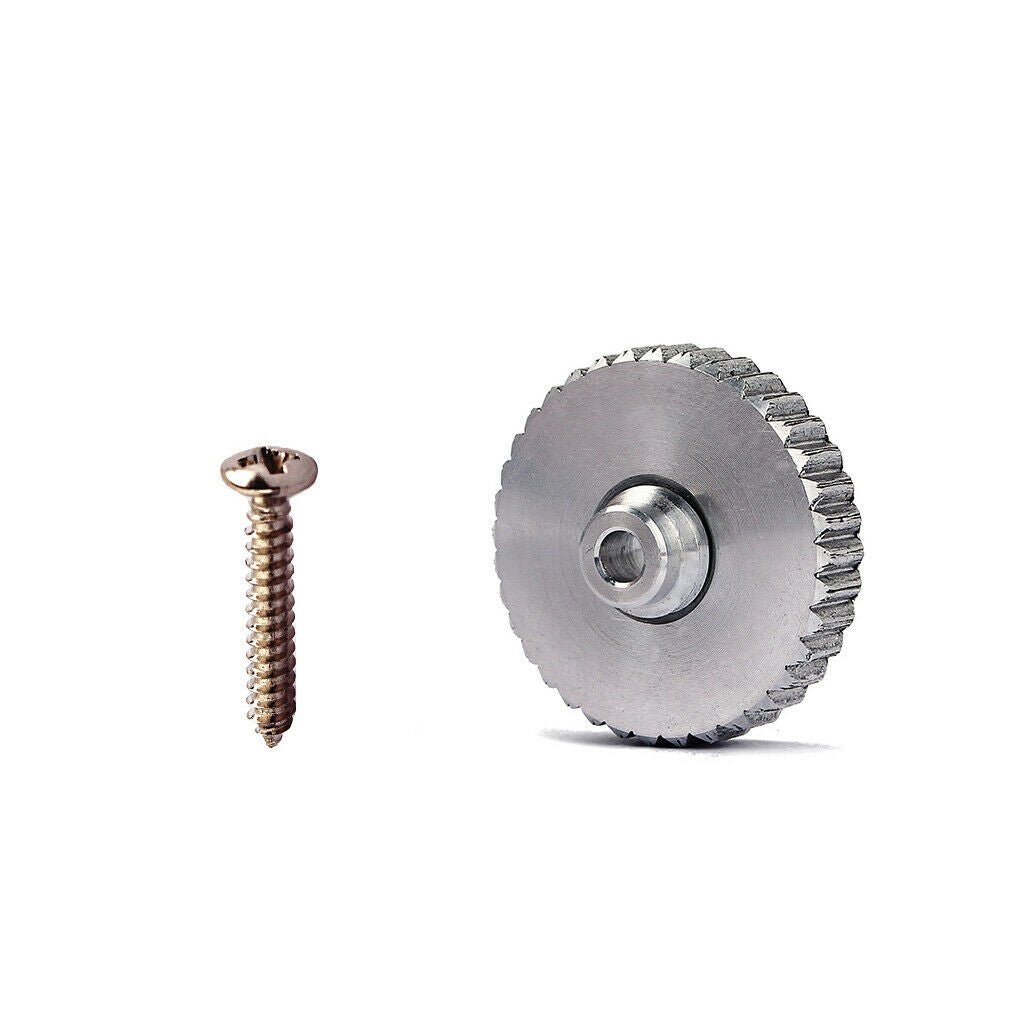 Guitar Belt Strap Lock Knob With Mounting Screw For