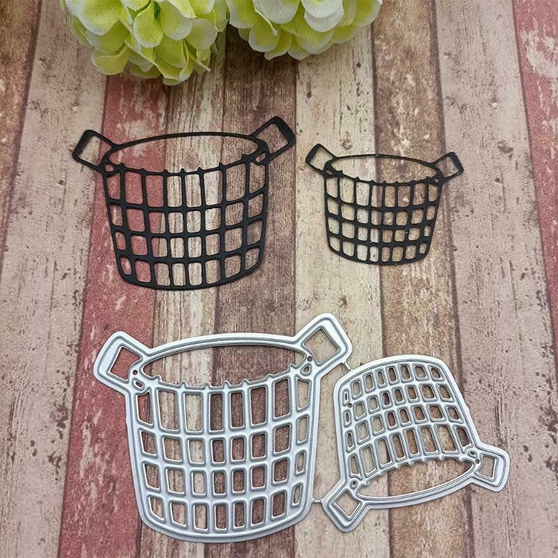 Basket Metal Cutting Dies Stencil DIY Scrapbook Album Paper Card Template Mold